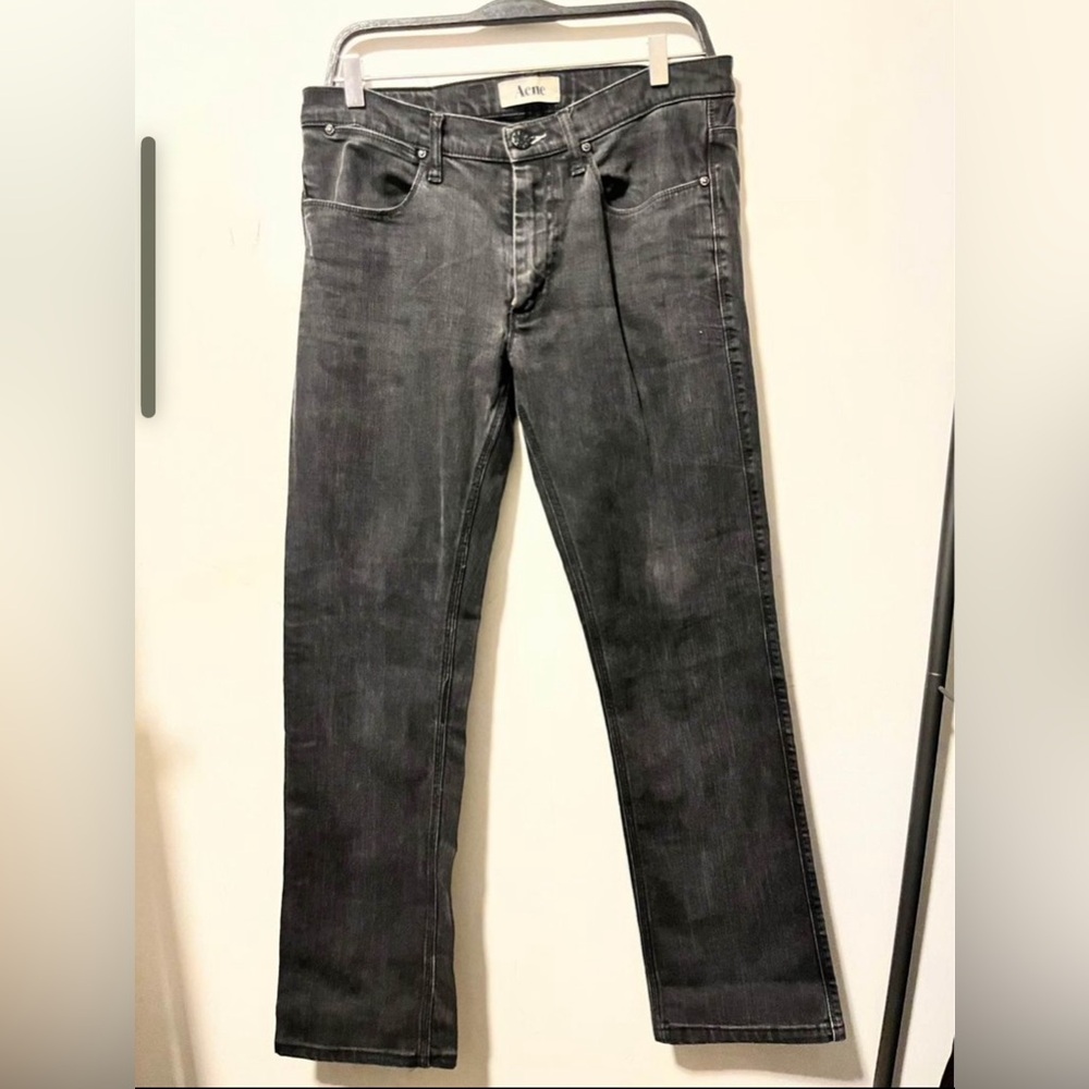 ACNE JEANS - Slim Fit (Max Blackout)